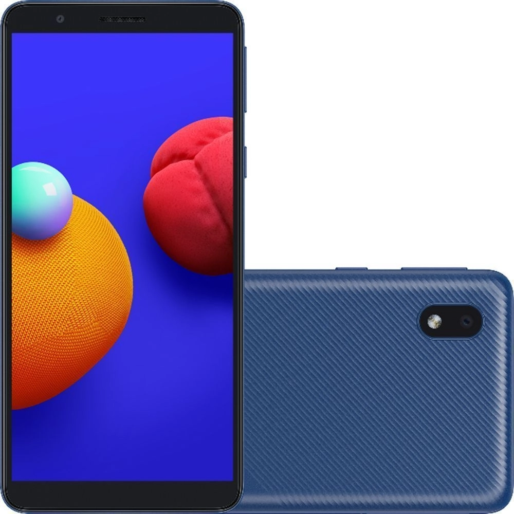 Samsung Galaxy A01 32GB Azul - Muito Bom Usado