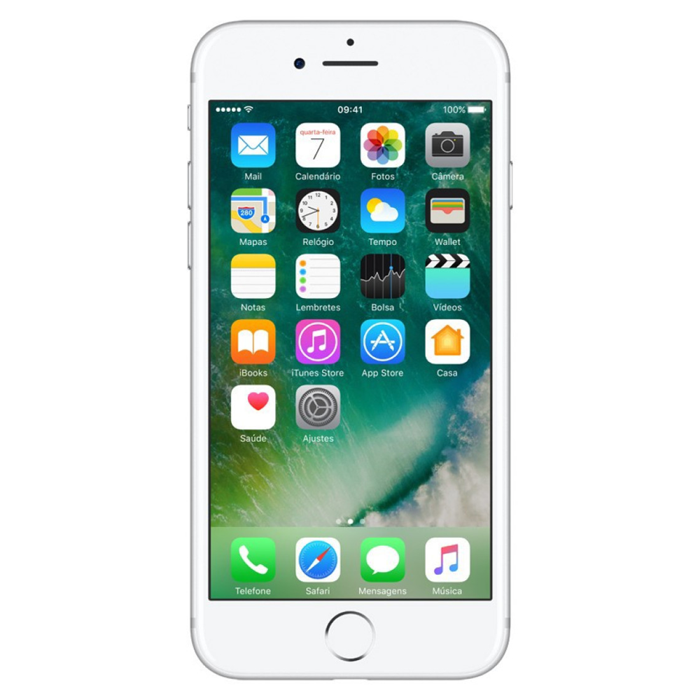 Apple iPhone 7 128GB Prateado Bom Usado